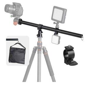 Tripod Extension Arm Horizontal Centre Column Boom 12.6" Extender